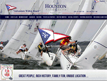 Tablet Screenshot of houstonyachtclub.com